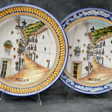 Plato motivo ANDALUCIA - 30 cm.
