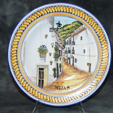 Plato motivo ANDALUCIA - 30 cm.